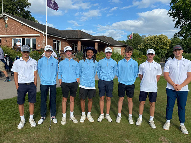 U16 Boys Team Kent Golf 2023