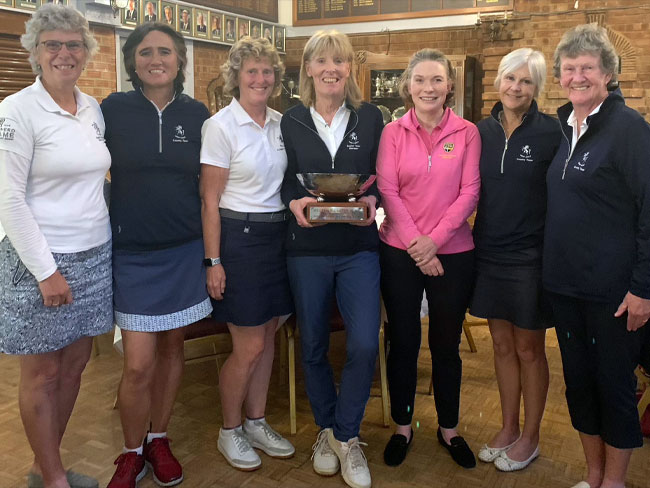 Kent Senior Women's Team League winners 2023