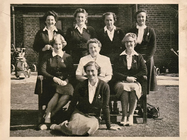 Kent Golf Women's Team July 1956