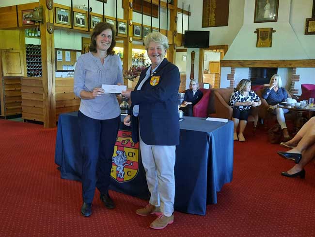 Div A nett runner up - Alison Chapman (Corinthians - nett 75)