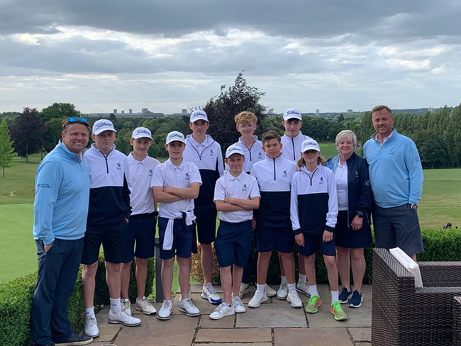 U14 Boys Team Kent Golf