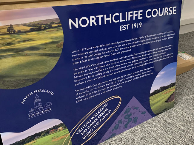 North Foreland GC grant