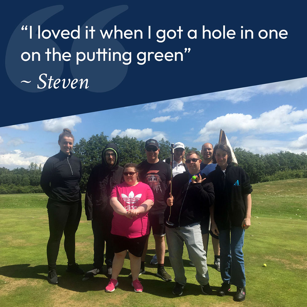 Young Adult Disability Golf Session Feedback