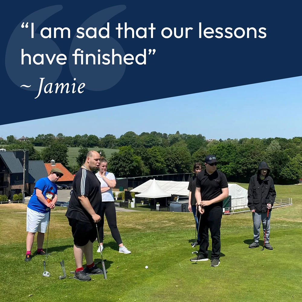 Young Adult Disability Golf Session Feedback