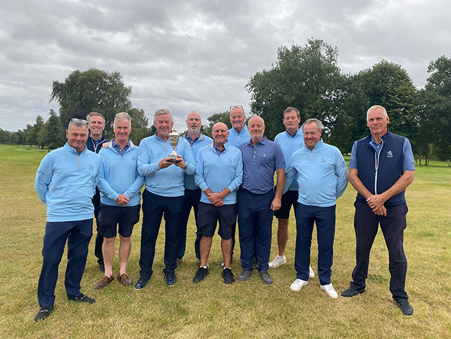 Kent Men Seniors win the Foursomes Finals 2023