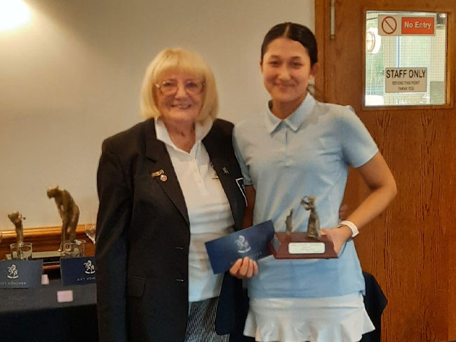 2024 Millstede Trophy winner Selina Bartarya (Chelsfield Lakes)