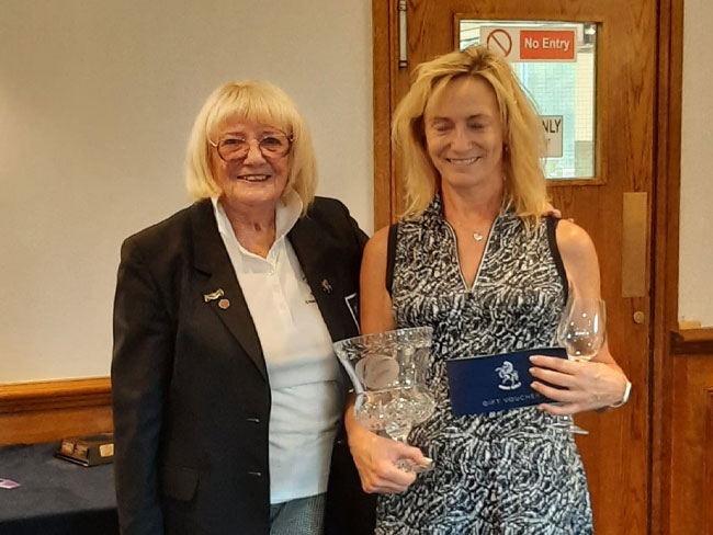 2024 3 Feathers Silver winner Helen Crust (Royal Blackheath)
