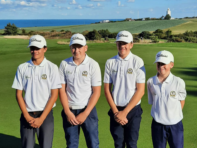 Dartford GC - Junior Foursomes Champions 2024