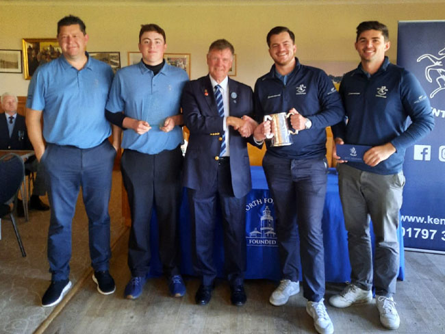 Kent Foursomes Champions 2024