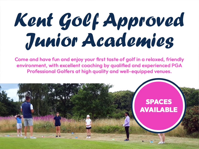 Kent Golf Junior Academies
