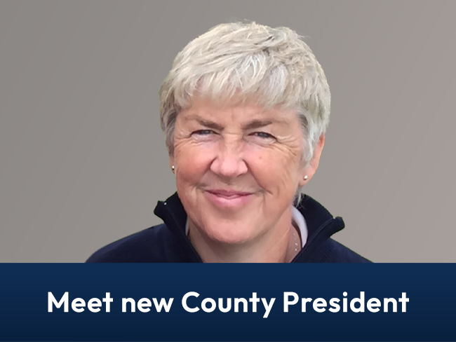 County President Ingrid Long