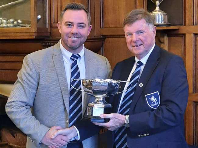 Tony Adams wins the Hinge Trophy Final 2026