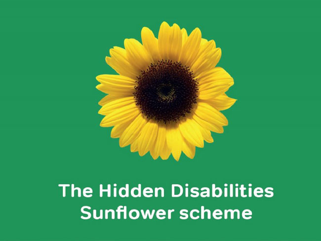 Hidden Disability Sunflower Scheme