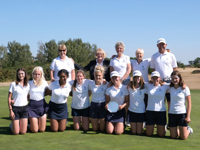 Kent - Junior Girls County Match Week winners 2022