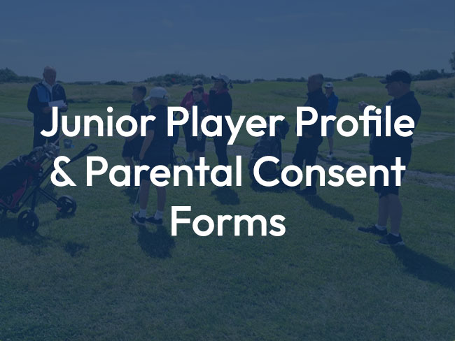 Junior Player Profile and Parental Consent Forms