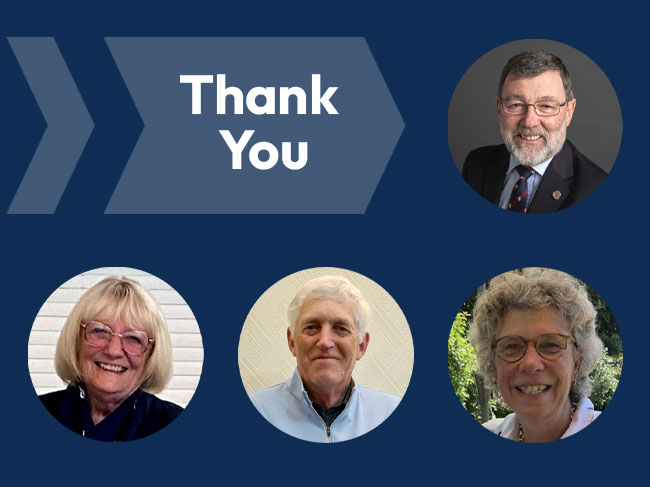 Thank you (retiring directors 2022)