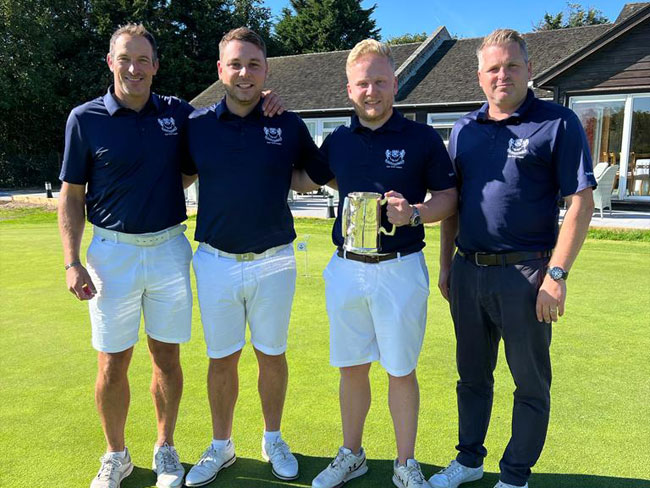 Kent Amateur Foursomes winners 2022