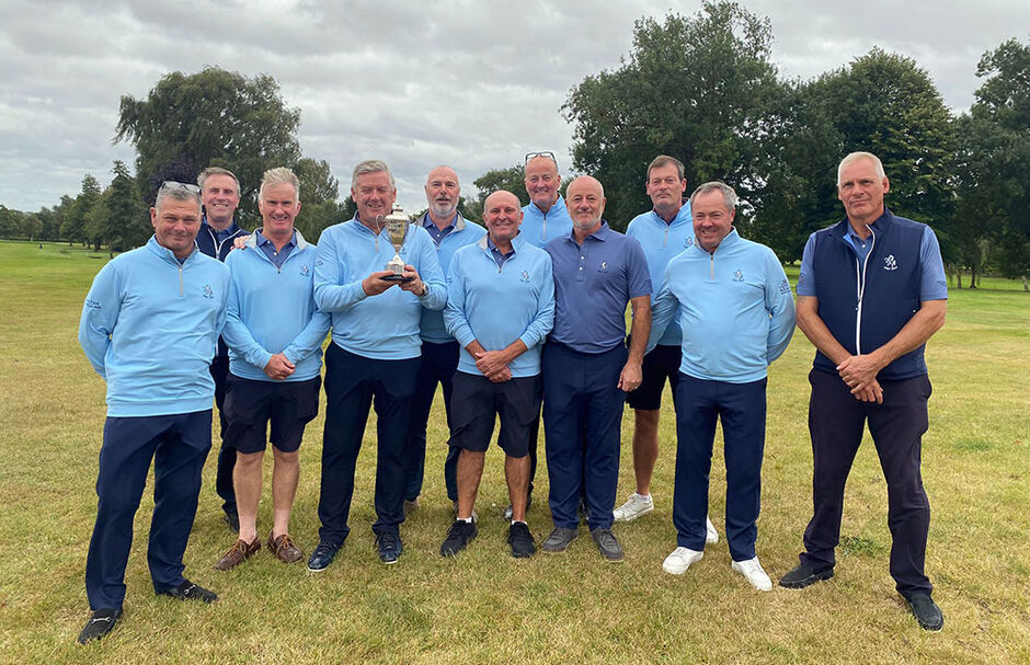 Kent Senior Men's Team Southern Counties Foursomes winners 2023